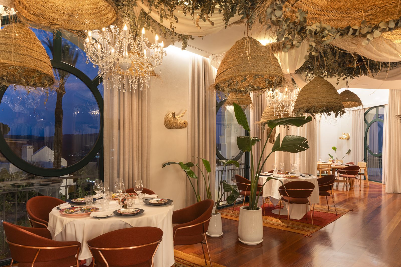 Cortijo restaurant terrace at SO/ Sotogrande